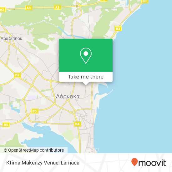 Ktima Makenzy Venue χάρτης