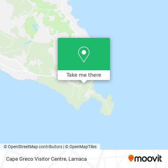 Cape Greco Visitor Centre χάρτης