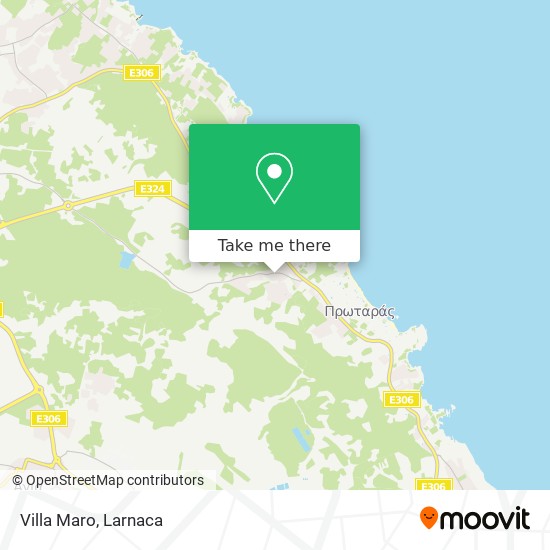 Villa Maro χάρτης