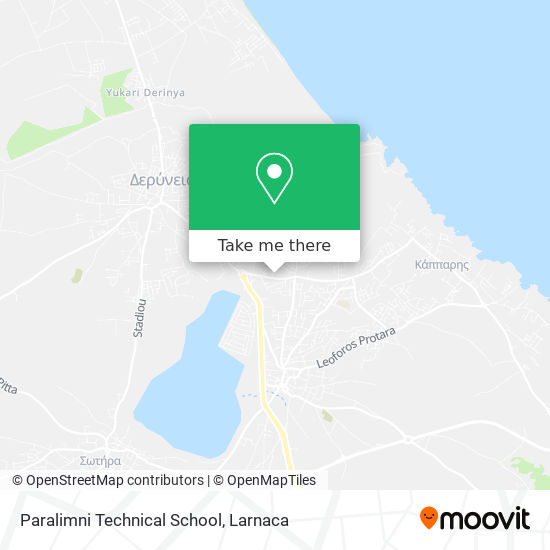 Paralimni Technical School χάρτης