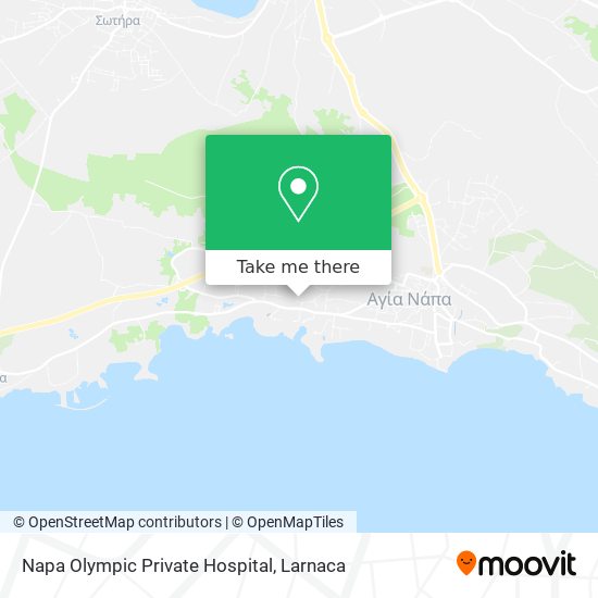 Napa Olympic Private Hospital map