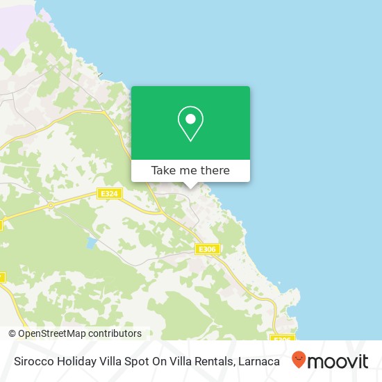Sirocco Holiday Villa Spot On Villa Rentals χάρτης