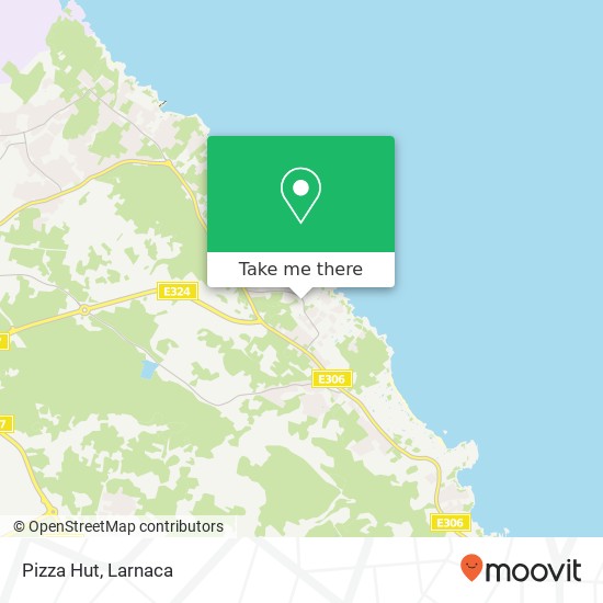 Pizza Hut χάρτης