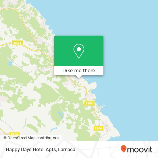 Happy Days Hotel Apts map