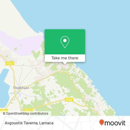 Avgoustis Taverna map