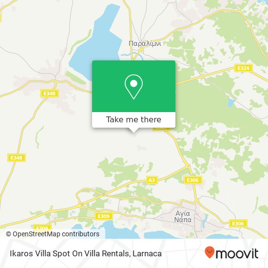 Ikaros Villa Spot On Villa Rentals map