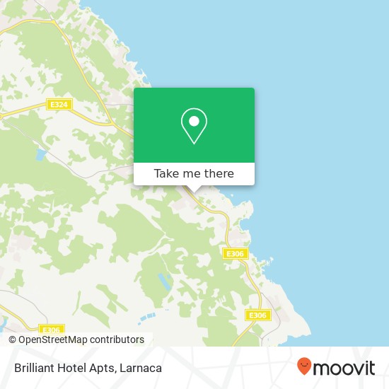 Brilliant Hotel Apts χάρτης