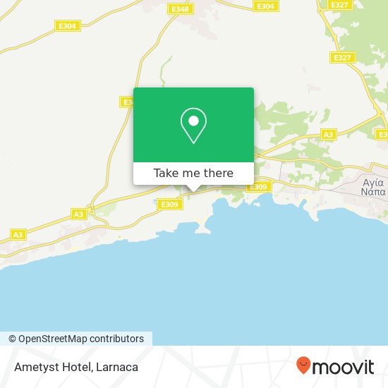 Ametyst Hotel map