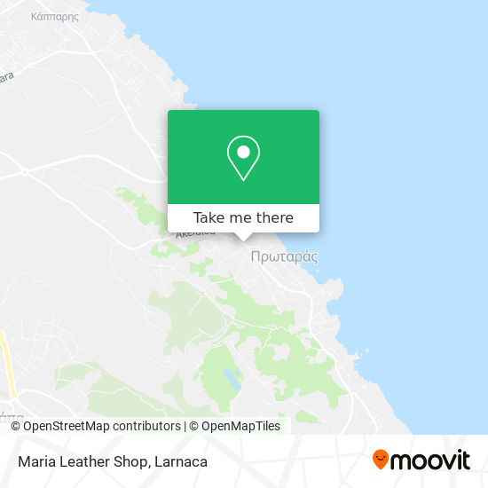 Maria Leather Shop map