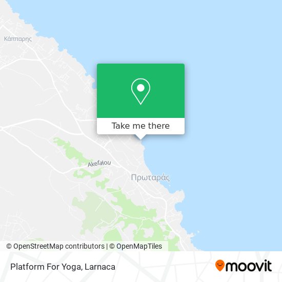 Platform For Yoga χάρτης