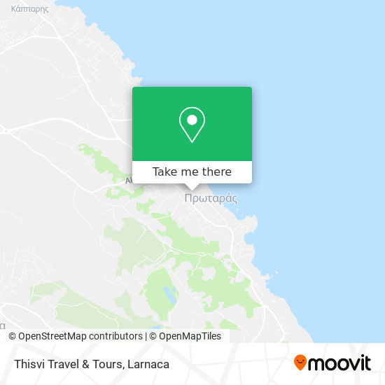 Thisvi Travel & Tours χάρτης