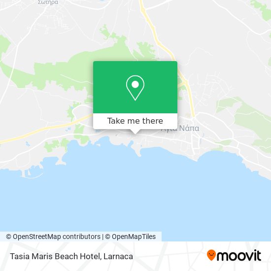 Tasia Maris Beach Hotel map