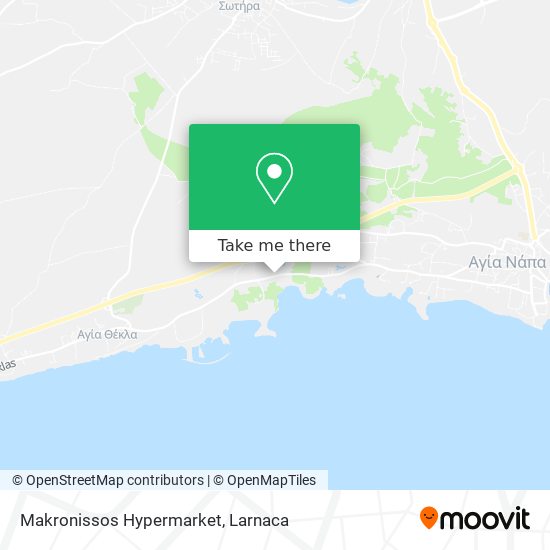 Makronissos Hypermarket map