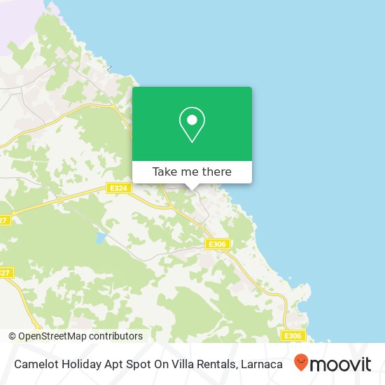 Camelot Holiday Apt Spot On Villa Rentals χάρτης