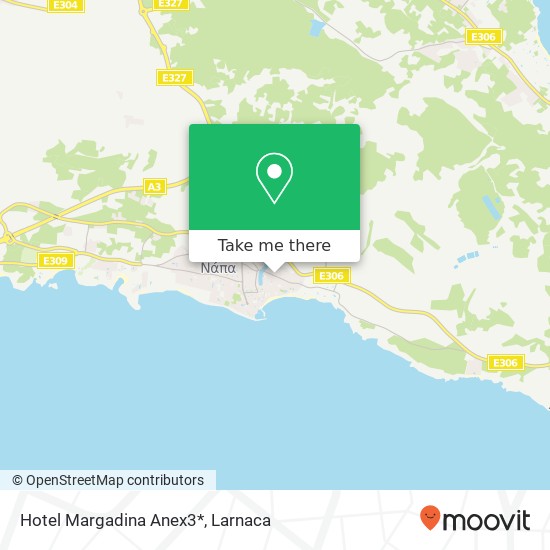 Hotel Margadina Anex3* map