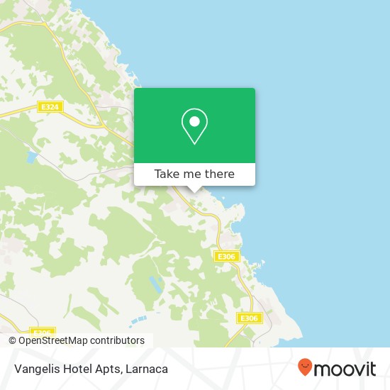 Vangelis Hotel Apts χάρτης