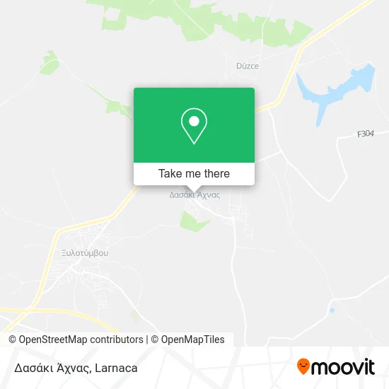Δασάκι Άχνας map