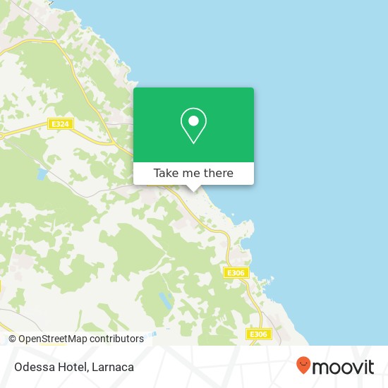 Odessa Hotel map