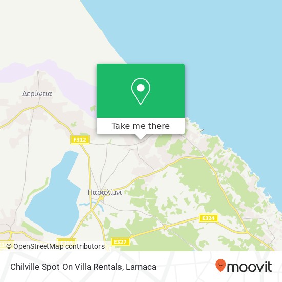 Chilville Spot On Villa Rentals χάρτης