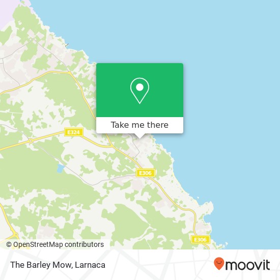 The Barley Mow map