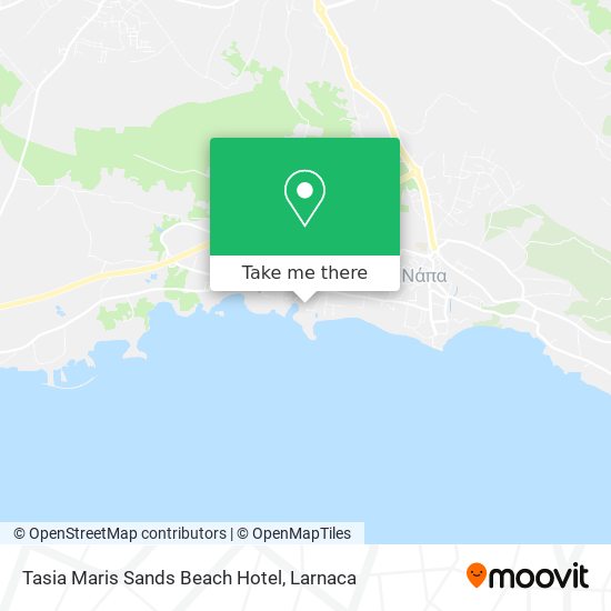 Tasia Maris Sands Beach Hotel χάρτης