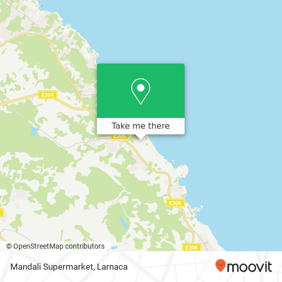 Mandali Supermarket map