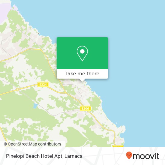 Pinelopi Beach Hotel Apt map