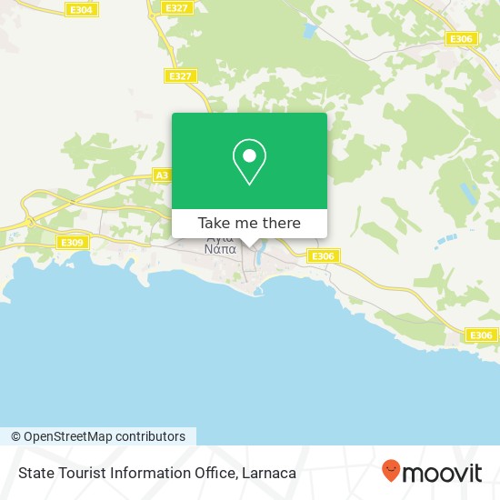State Tourist Information Office map