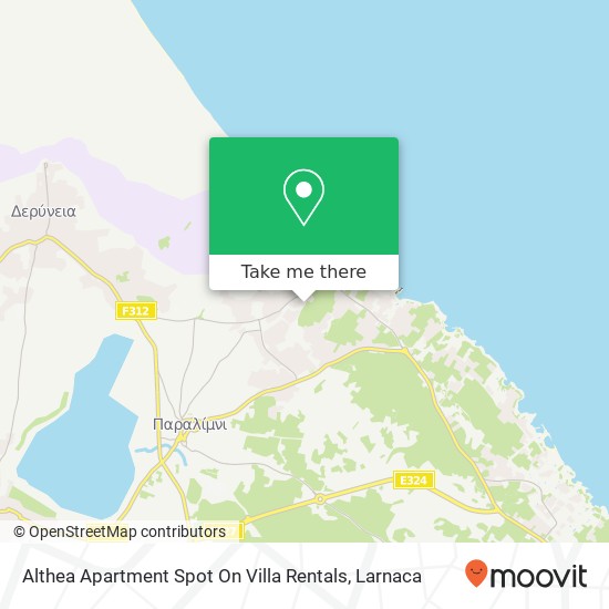 Althea Apartment Spot On Villa Rentals χάρτης