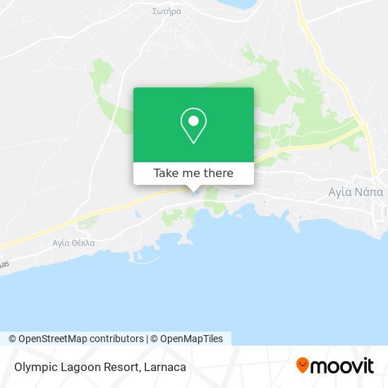 Olympic Lagoon Resort map