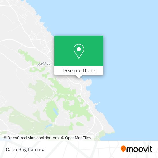 Capo Bay χάρτης