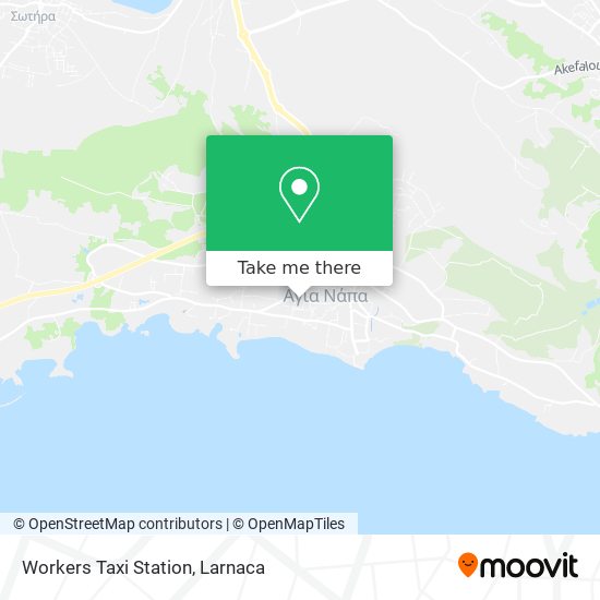 Workers Taxi Station map