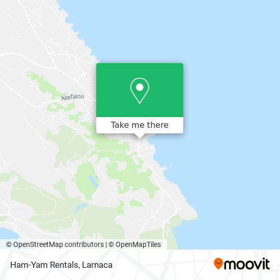 Ham-Yam Rentals map