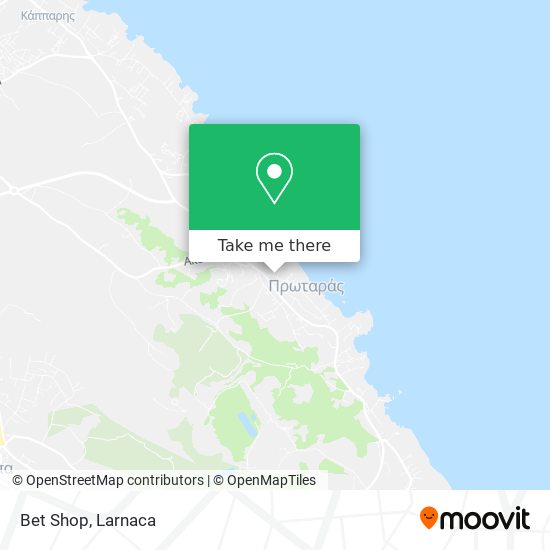 Bet Shop map