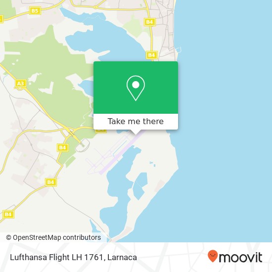 Lufthansa Flight LH 1761 χάρτης