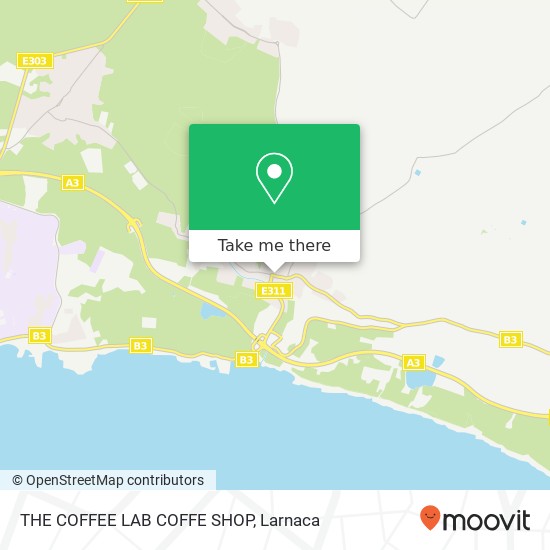 THE COFFEE LAB COFFE SHOP χάρτης