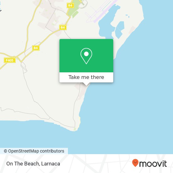 On The Beach map