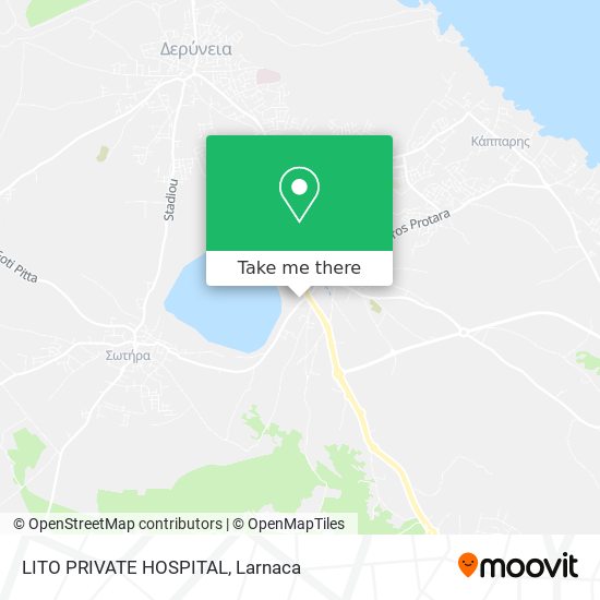 LITO PRIVATE HOSPITAL χάρτης