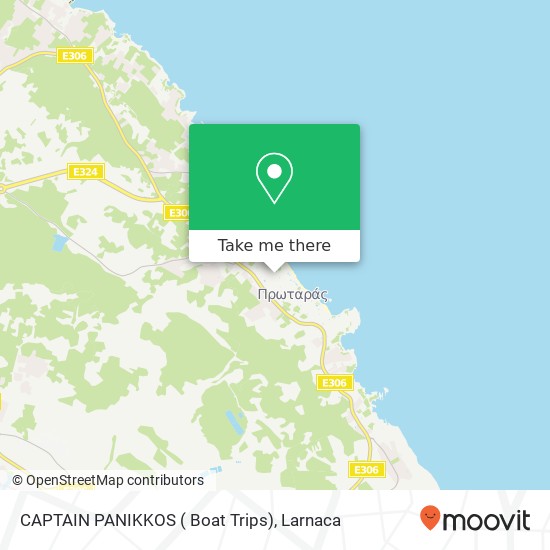 CAPTAIN PANIKKOS ( Boat Trips) χάρτης