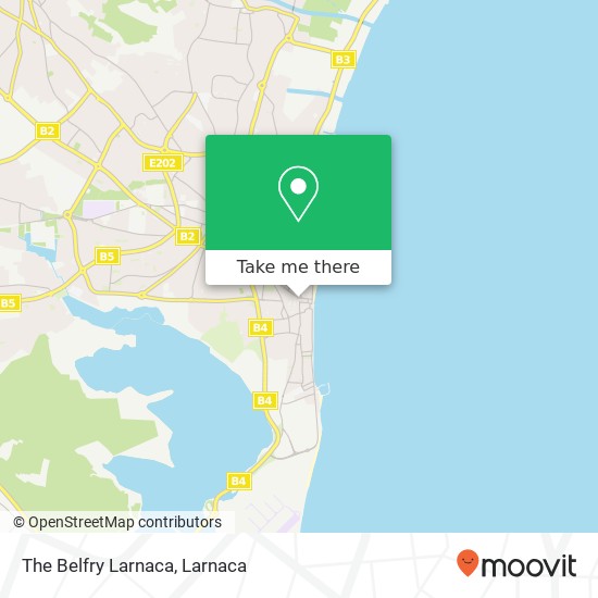 The Belfry Larnaca map