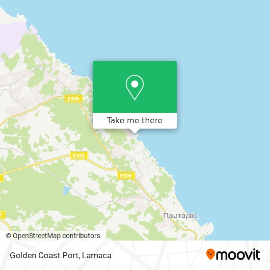 Golden Coast Port χάρτης