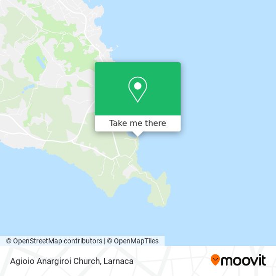 Agioio Anargiroi Church χάρτης