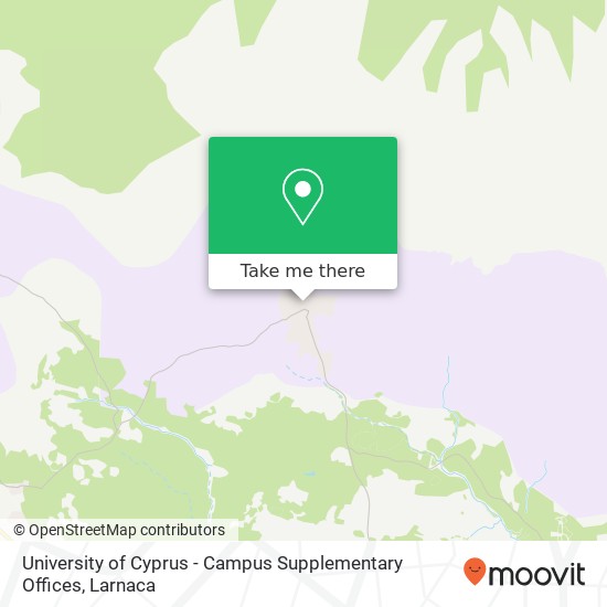 University of Cyprus - Campus Supplementary Offices map