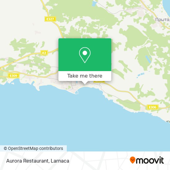 Aurora Restaurant χάρτης