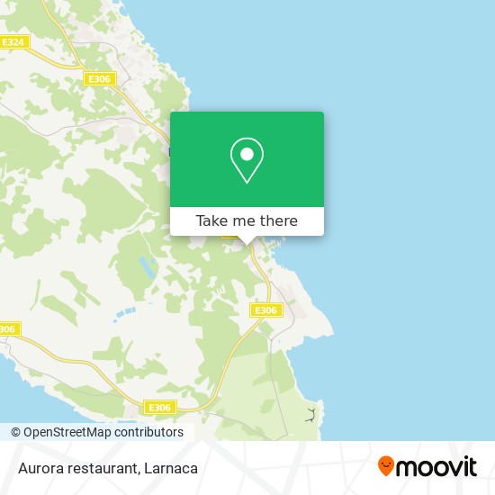 Aurora restaurant map