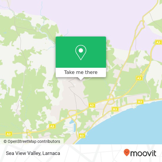 Sea View Valley map