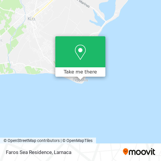 Faros Sea Residence map