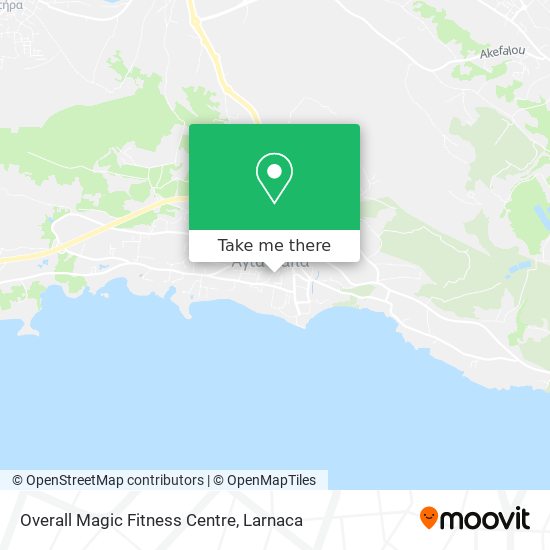 Overall Magic Fitness Centre χάρτης