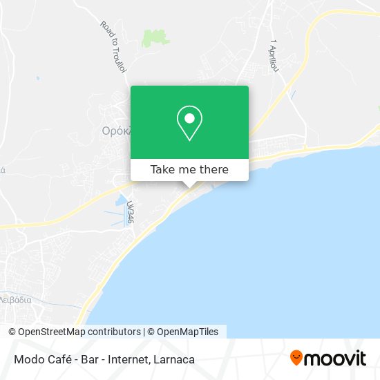 Modo Café - Bar - Internet χάρτης