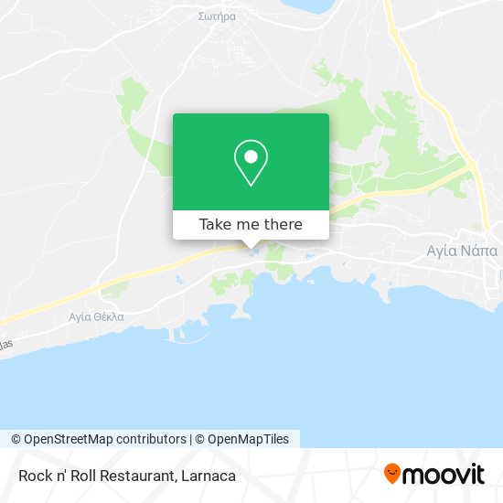 Rock n' Roll Restaurant χάρτης